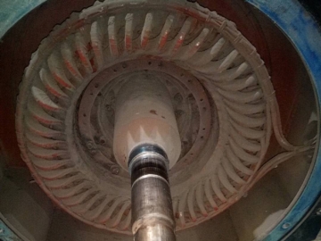 運行了10年的東元630KW電機保養(yǎng)