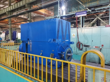 化工客戶2250HP 10KV高壓電機(jī)維修保養(yǎng)