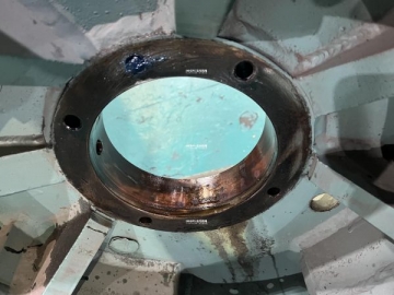 東元AECK 1300HP電機(jī)維修，更換軸、后端蓋、軸承