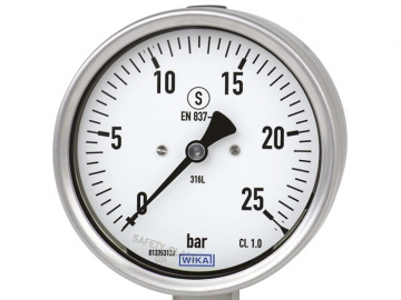 232.30, 233.30波登管壓力表，不銹鋼型