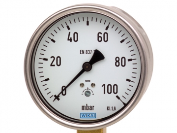 612.20膜盒式壓力表，銅合金材質(zhì)