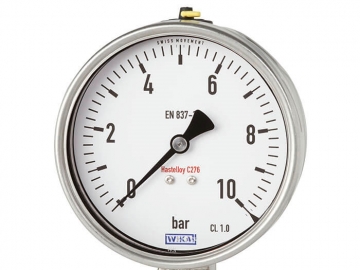 PG28波登管壓力，哈氏合金材質(zhì)