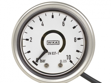 PGT21帶電信號(hào)輸出的波登管壓力表