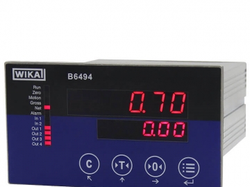 B6494工業(yè)mV/V級測量儀表