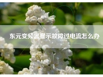 東元變頻器顯示故障過電流怎么辦