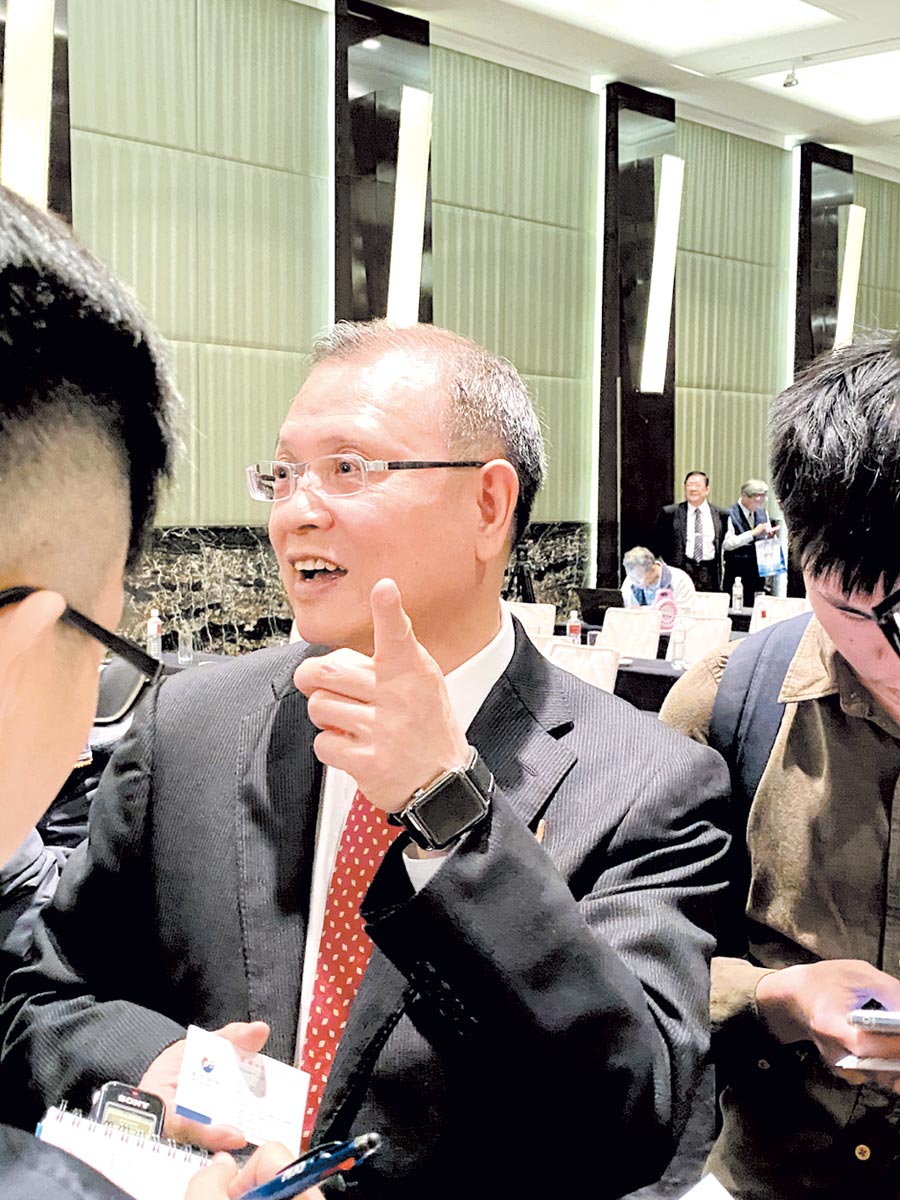 東捷資訊董事長(zhǎng)高尚偉。圖／王賜麟